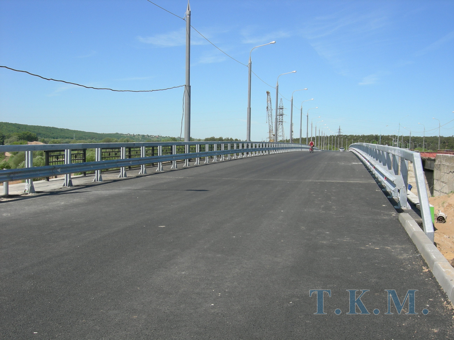 Мост через реку Яченку в г. Калуге