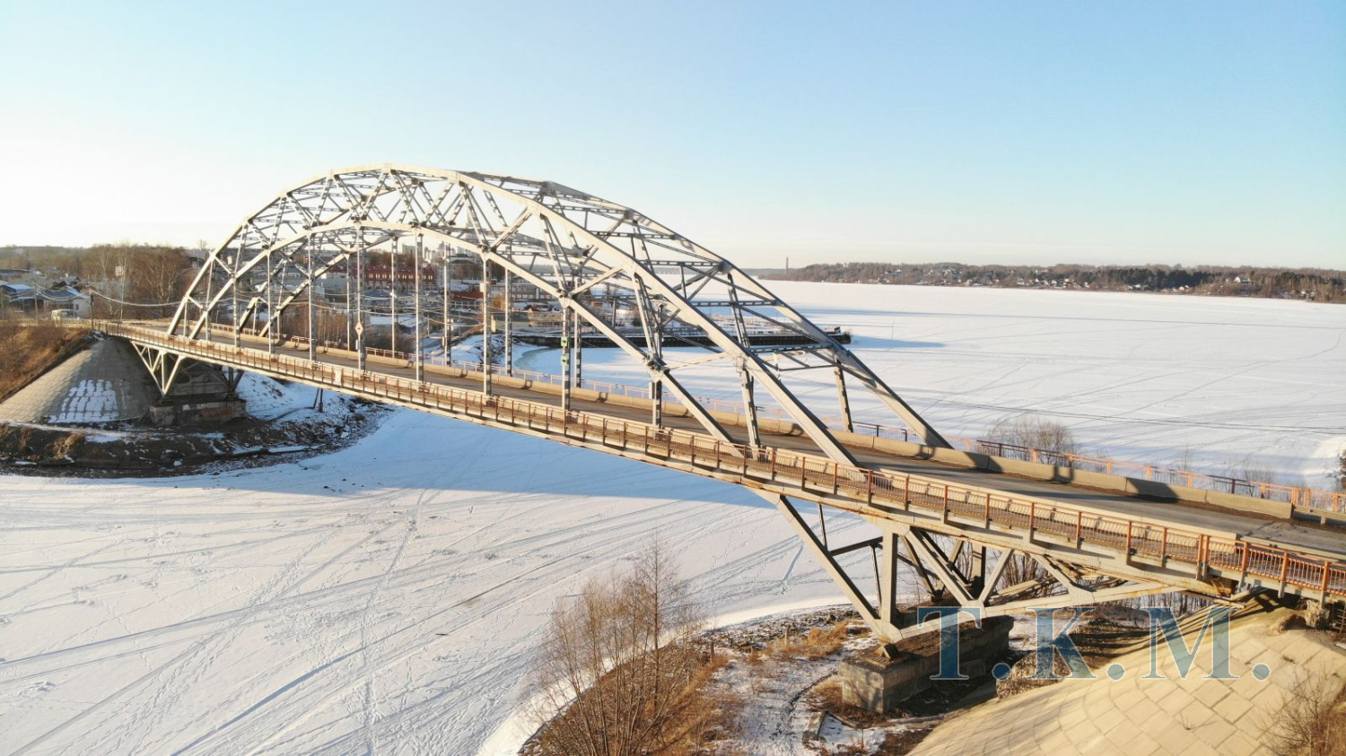 Никольский мост через р. Кинешемка в г. Кинешма