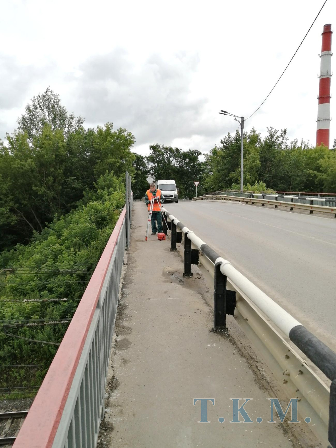 Путепровод над ж.д. на перегоне а/д ОАО «Щекиноазот» - р.п. Первомайский
