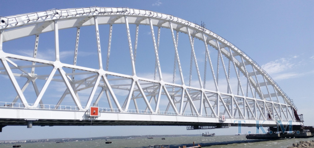 Железнодорожное арочное пролетное строение