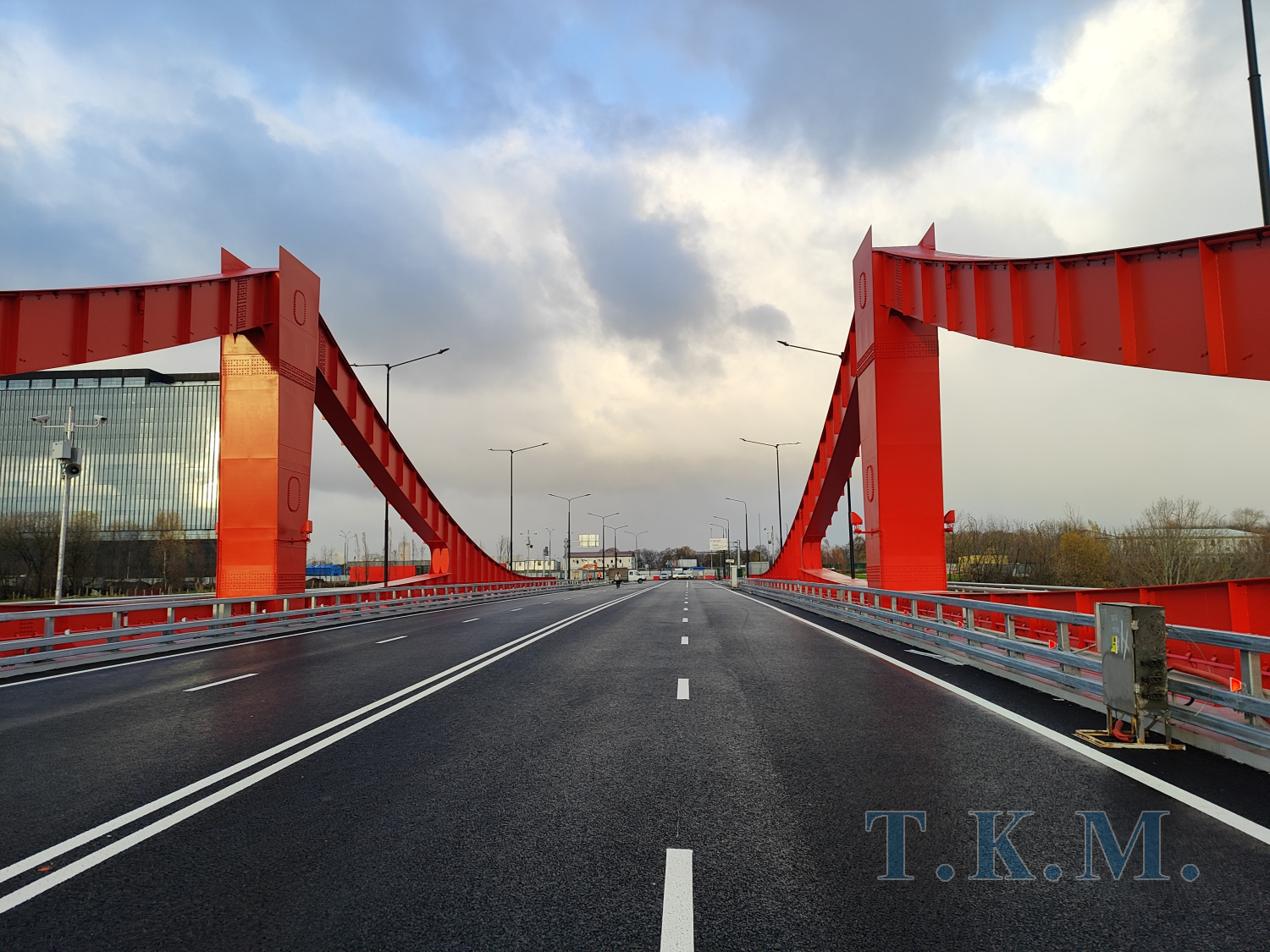 Мост через р. Москва в створе улицы Мясищева в г. Москве