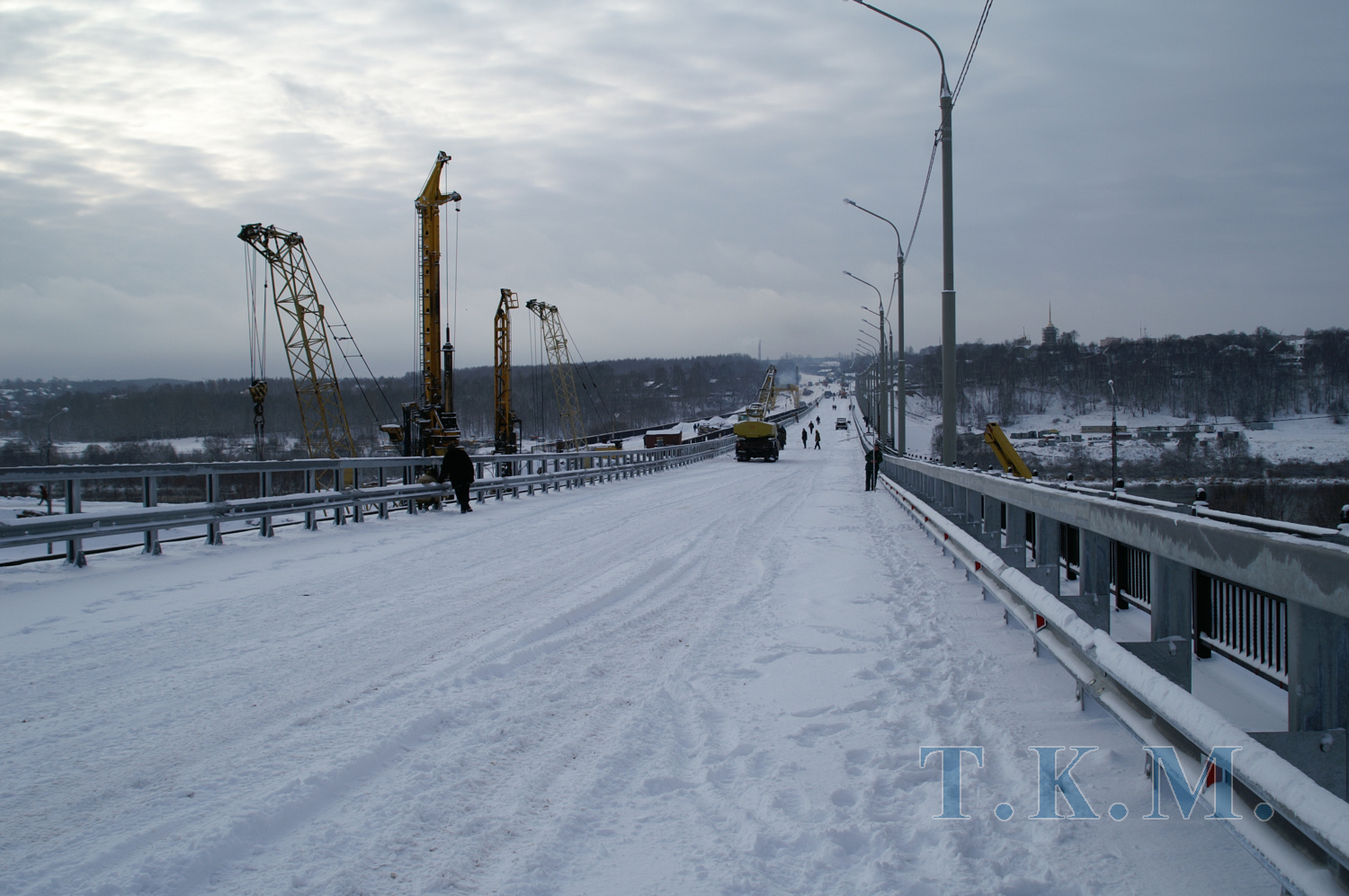 Мосты через р. Оку в г. Калуге