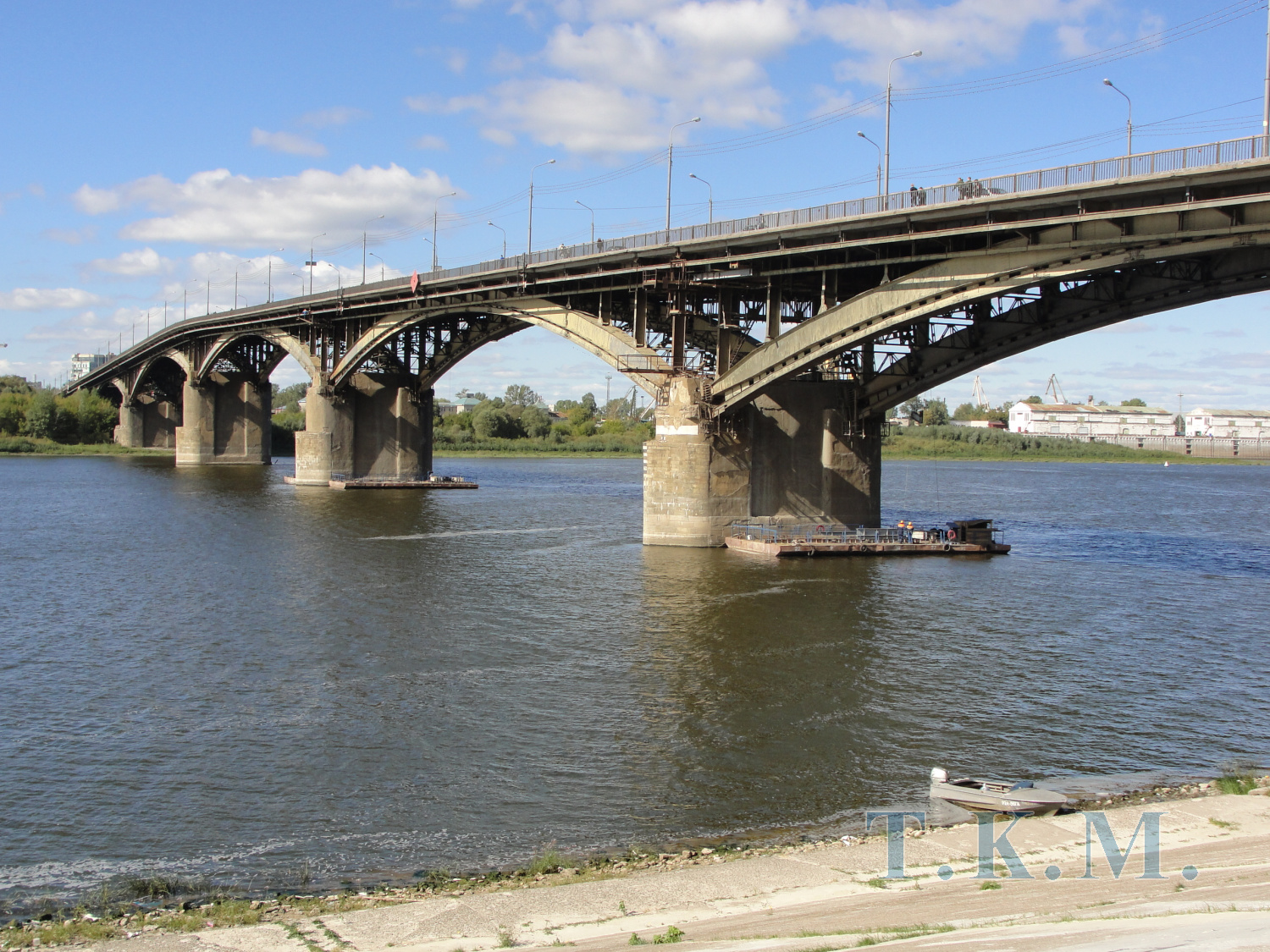 Канавинский мост через р. Ока в г. Нижнем Новгороде