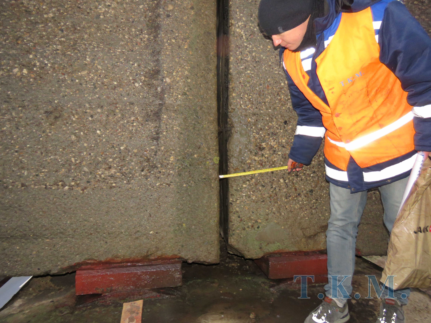 Мостовое сооружение через канал им. Москвы на 56 км пк4 линии Москва - Савелово