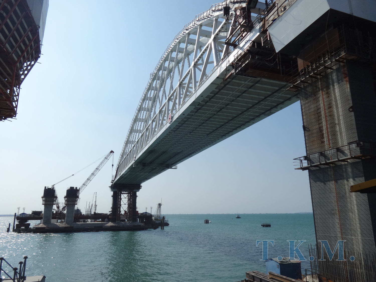 Железнодорожное арочное пролетное строение