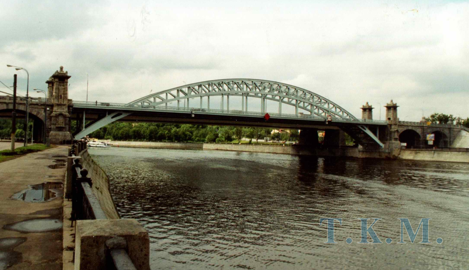 Новый Краснолужский мост в г. Москве