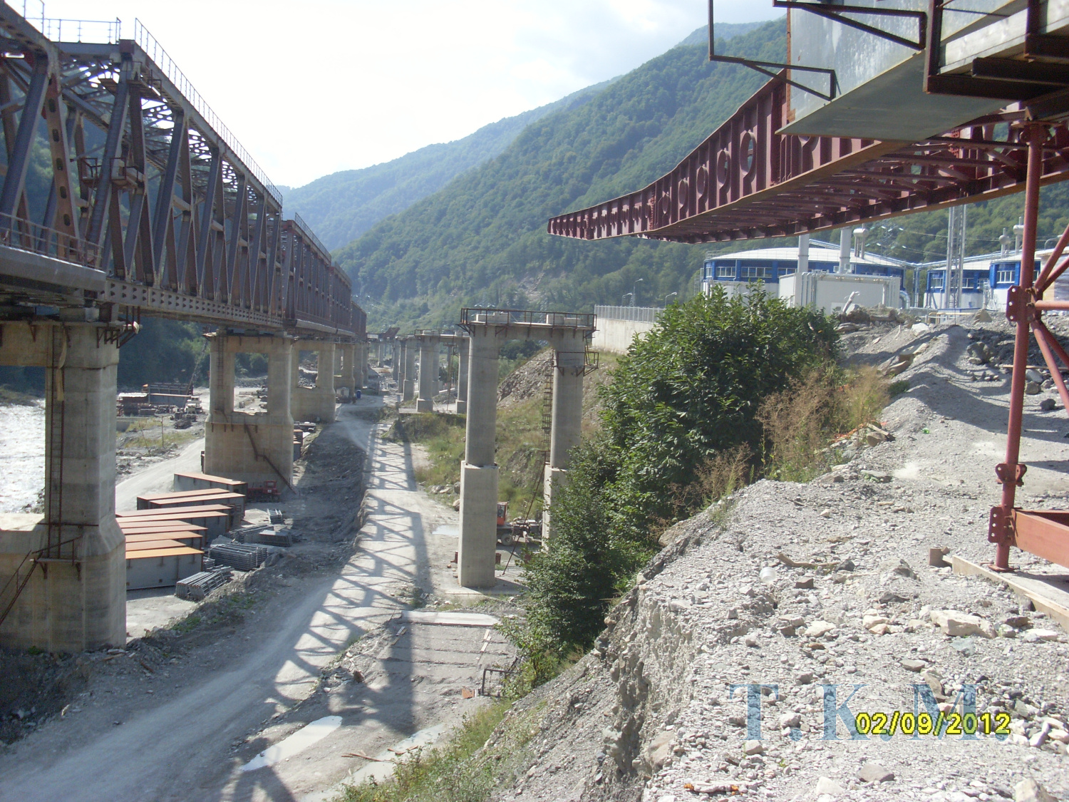 Автодорожный мост ч/р Мзымта на ПК 352 а/д Адлер -"Альпика сервис"