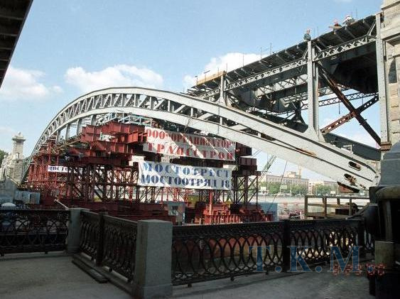 Старый Краснолужский мост в г. Москве