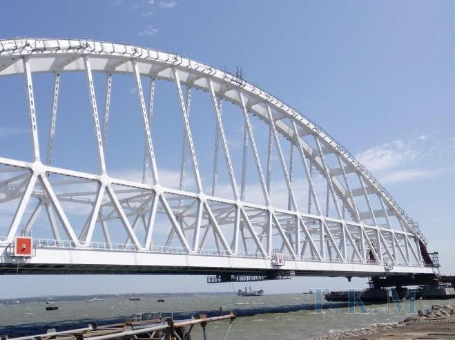 Железнодорожное арочное пролетное строение