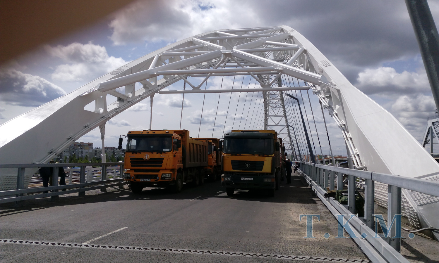 Мостовой переход ч/р Волга на а/д Н.Новгород-Шахунья-Киров. Система мониторинга