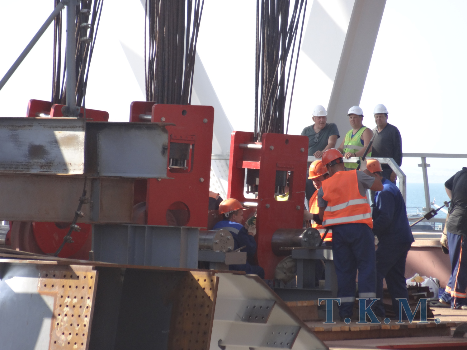 Железнодорожное арочное пролетное строение