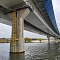 Мост через р. Москва на Южно-Лыткаринской автодороге (ЮЛА) в Московской области