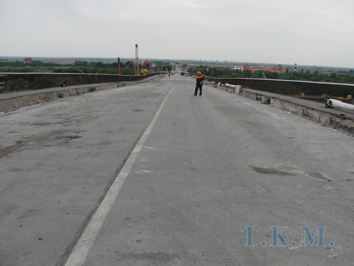 Мост через р. Дон в створе Ворошиловского проспекта в г. Ростов-на-Дону