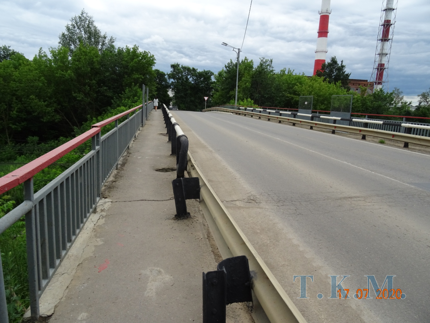 Путепровод над ж.д. на перегоне а/д ОАО «Щекиноазот» - р.п. Первомайский