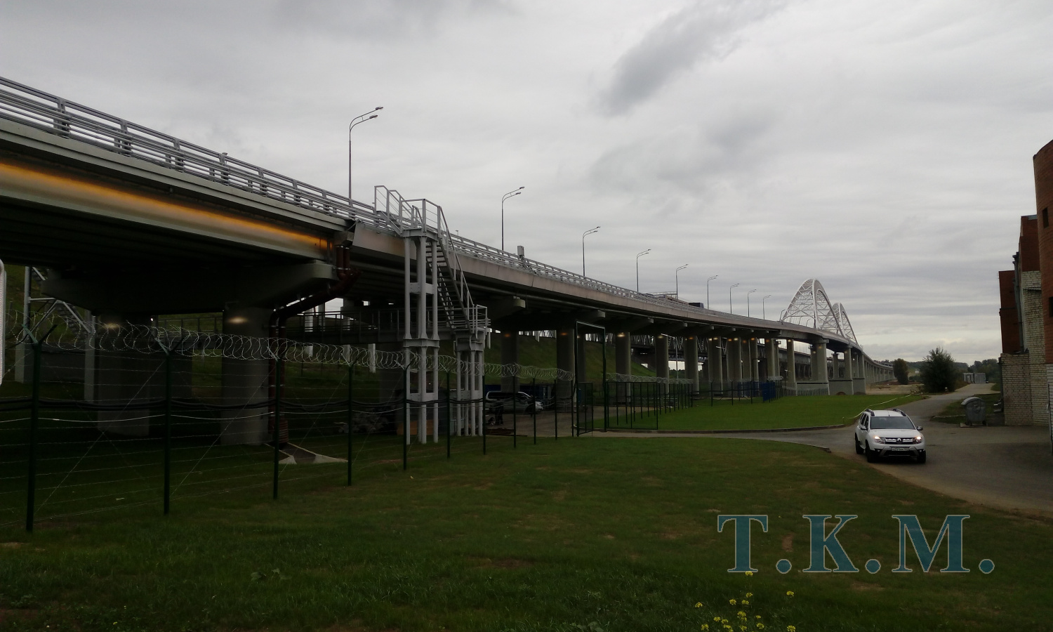 Мостовой переход ч/р Волга на а/д Н.Новгород-Шахунья-Киров. Система мониторинга