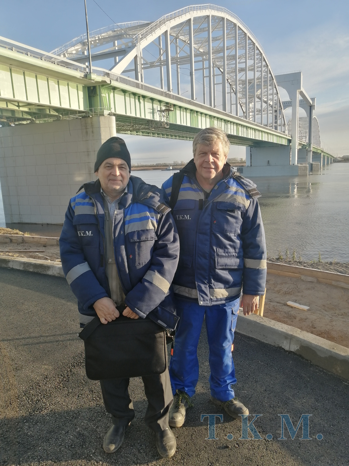 Краснофлотский мост через реку Северная Двина в г. Архангельске