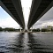 Вантовый мост ч/р Неву на кольцевой автодороге (КАД) г. Санкт-Петербурге