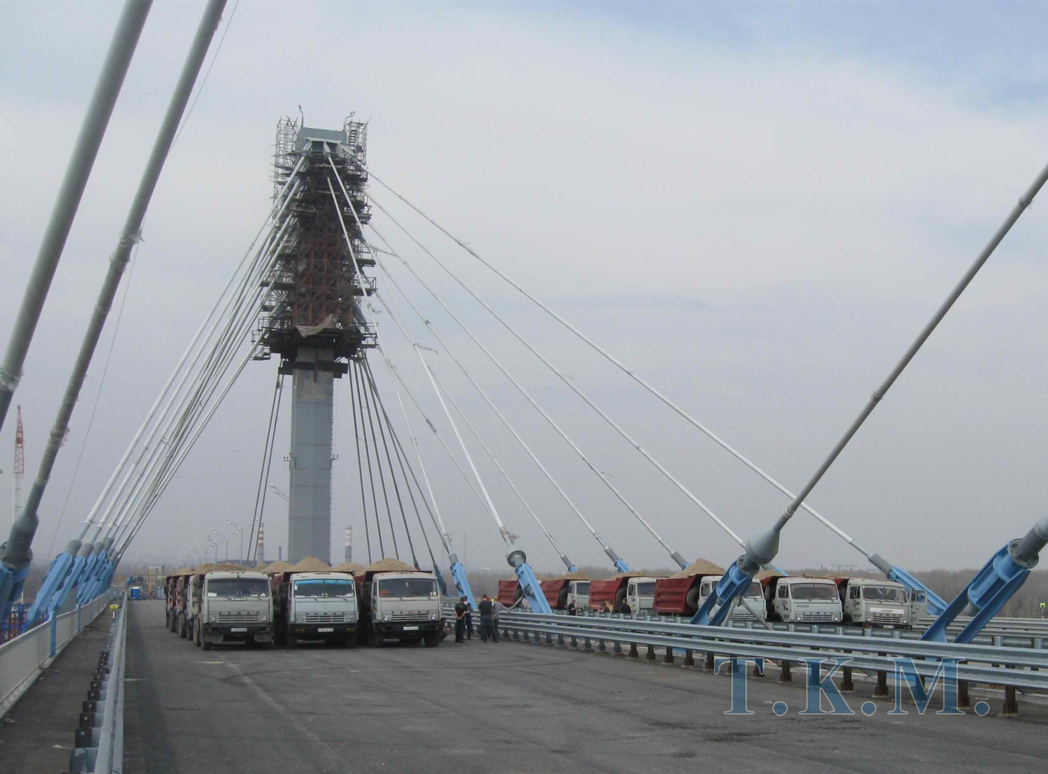 Кировский вантовый мост в г. Самара