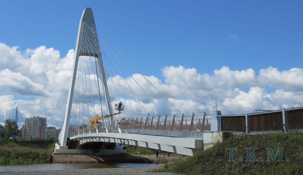 Мост через р. Миасс в г. Челябинске