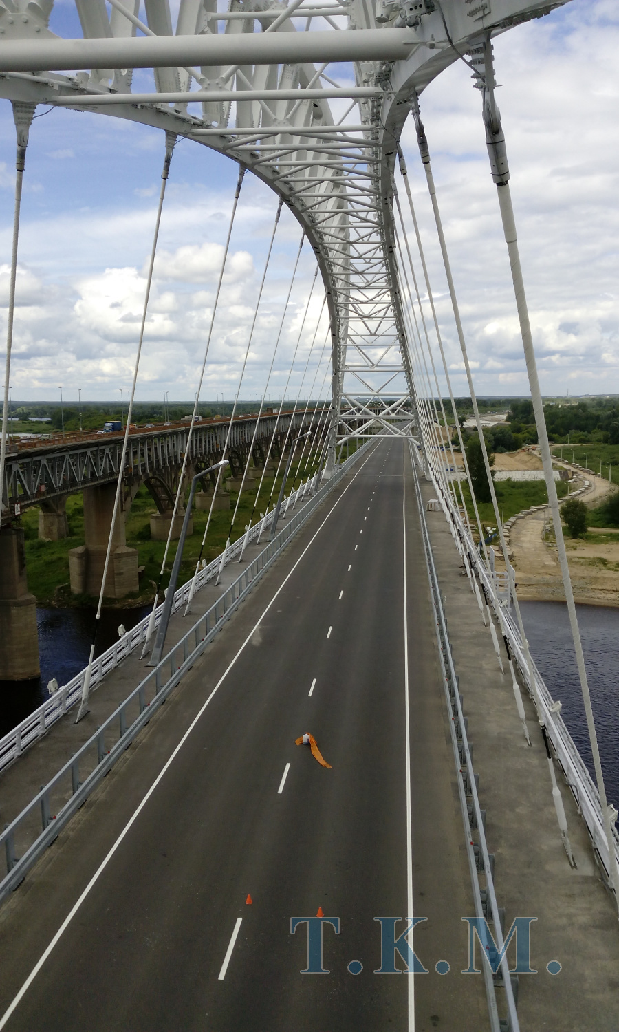 Мостовой переход ч/р Волга на а/д Н.Новгород-Шахунья-Киров. Система мониторинга