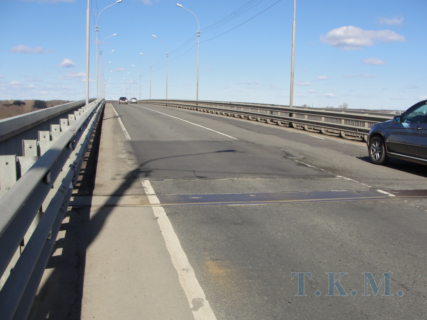 Мост ч/р Шексна на а/д А-114 в Вологодской области