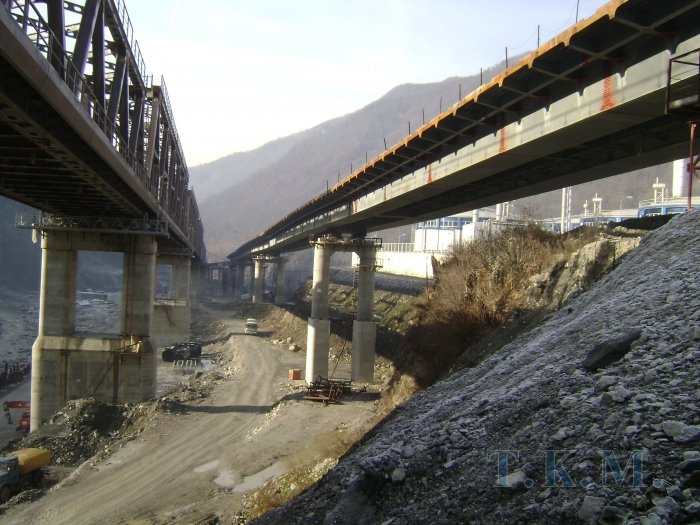 Автодорожный мост ч/р Мзымта на ПК 352 а/д Адлер -"Альпика сервис"