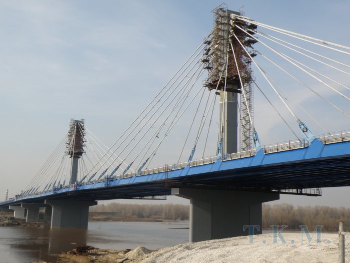 Кировский вантовый мост в г. Самара